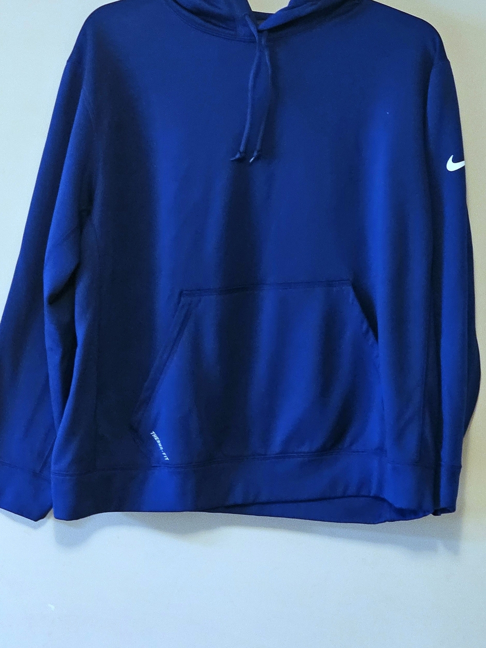 Nike Men’s Royal Blue Pullover Hoodie Sweatshirt